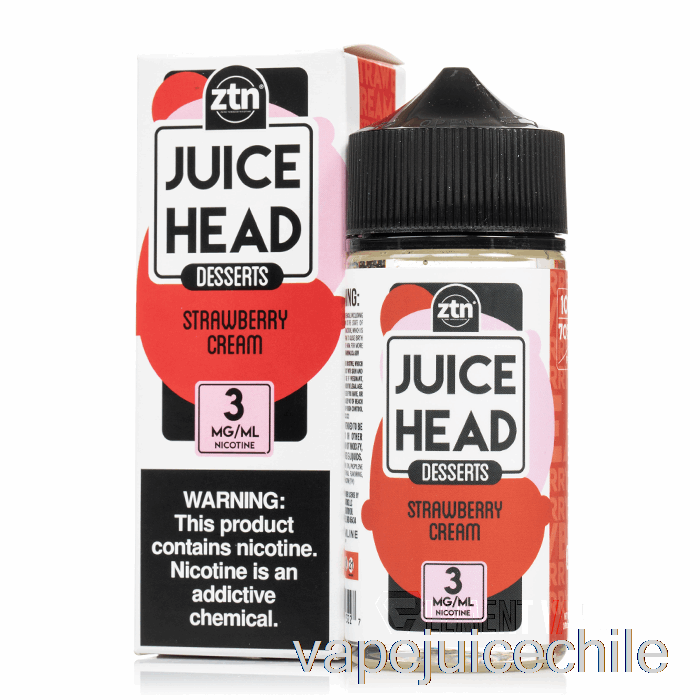 Vape Vhile Crema De Fresa - Cabeza De Jugo - 100ml 0mg